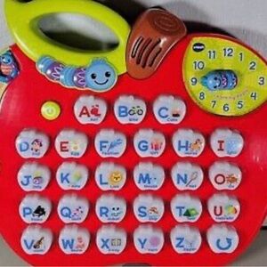 V-TECH Alphabet Apple. Works Great. Super Condition.
